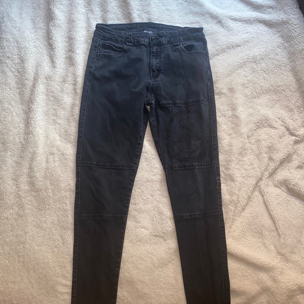 Killstar black skinny jeans